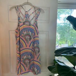 Ripcurl Bright Colored Patterned Dress